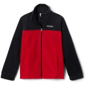 Columbia Red and Black Fleece Jacket